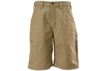 Image of Carhartt NS Canvas Work Short for Mens Dark Khaki 26 102174-253-26