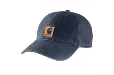 Image of Carhartt Odessa Cap Cotton Sandstone - Mens, Navy, One Size 100289-412-OFA