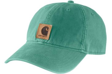 Image of Carhartt Odessa Cap Cotton Sandstone - Mens, Bontanic Green, One Size, 100289-G10-OFA