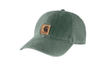 Image of Carhartt Odessa Cap Cotton Sandstone - Mens, Duck Green, OSFA, 100289-311-OFA-
