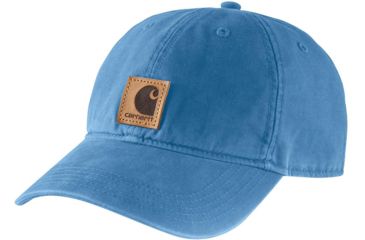 Image of Carhartt Odessa Cap Cotton Sandstone - Mens, French Blue, One Size, 100289-FHB-OFA