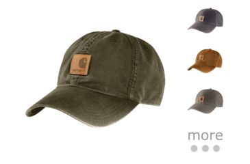 Image of Carhartt Odessa Cap Cotton Sandstone - Mens, Army Green, Black, Carhartt Brown, Driftwood, Duck Green, Navy