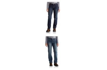Image of Carhartt Original Fit Blaine Jean-Women's, Bluestone, Stonework