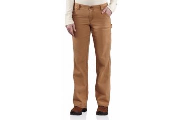 Image of Original Fit Canvas Crawford Dungaree Pant - Womens-Honey Ginger-Regular Inseam-10