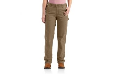 Image of Carhartt Original Fit Crawford Pant for Womens, Yukon, 14/Regular 102080-257-REG-14