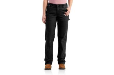 Image of Carhartt Original Fit Crawford Pant - Womens, Black, 18-Short, 102080-001-SHT-18
