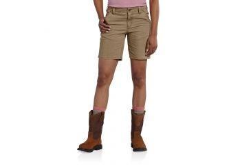 Image of Carhartt Original Fit Crawford Short for Womens, Yukon, 10 102094-257-10