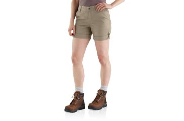Image of Carhartt Original Fit Smithville Short - Womens, Tan, 12-REG 103040-232-REG-12