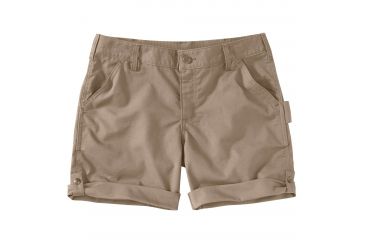 Image of Carhartt Original Fit Smithville Short - Womens, Tan, 12-REG 103040-232-REG-12