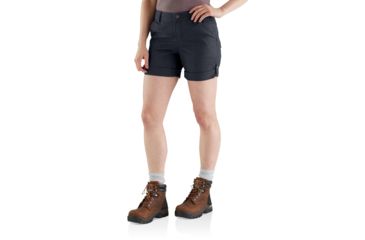Image of Carhartt Original Fit Smithville Short - Womens, Dark Indigo, 4-REG 103040-400-REG-4