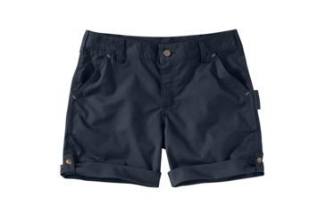 Image of Carhartt Original Fit Smithville Short - Womens, Dark Indigo, 4-REG 103040-400-REG-4