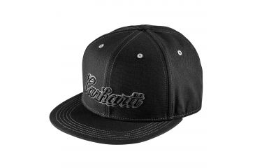 Image of Carhartt Pierson Cap for Mens, Black, One Size Fits All 102508-001-OFA