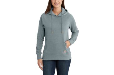 Image of Carhartt Pullover Sweatshirt - Womens, Sea Glass Heather, XXL-REG 102797-334-REG-XXL