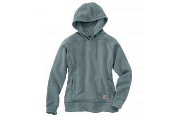 Image of Carhartt Pullover Sweatshirt - Womens, Sea Glass Heather, XXL-REG 102797-334-REG-XXL