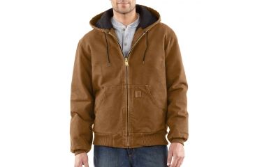 Image of Carhartt QFL Sandstone Active Jacket for Mens, Carhartt Brown, 2XL/Regular J130-211-REG-XXL