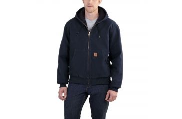 Image of Carhartt QFL Sandstone Active Jacket for Mens, Midnight, Small/Regular J130-MDT-REG-SML