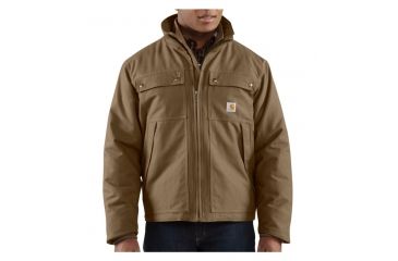 Image of Carhartt Quick Duck Woodward Traditional Jacket - Men's-Canyon Brown-X-Large