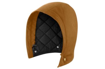 Image of Carhartt Quilt Lined Duck Hood for Mens, Carhartt Brown, 2XL/5XL 102365-211-42771