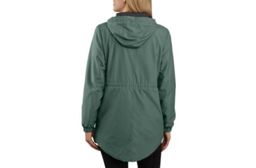 Image of Carhartt Rain Defender Lightweight Coat - Womens, Musk Green, Medium, 104221-MKG-REG-M