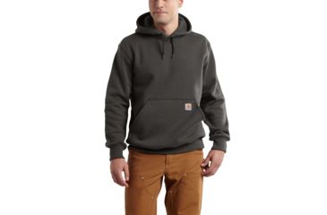 Image of Carhartt RD Paxton HW Hooded Sweatshirt - Mens, Heather Gray, Large-Regular 100615-306-REG-L