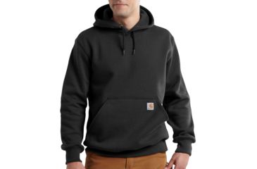 Image of Carhartt RD Paxton HW Hooded Sweatshirt-Mens, Black, 4XLarge, Tall, 100615-001-TLL-4XL