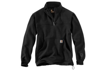Image of Carhartt RD Paxton HW Quarter Zip Sweatshirt - Mens, Black, Small, 102277-001-REG-S