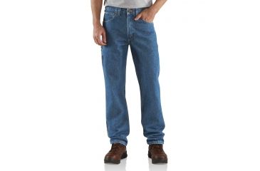 Image of Carhartt Relaxed Fit Carpenter Jean for Mens, Darkstone, 34/36 B171-DST-36-34