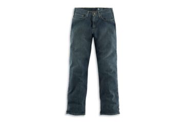 Image of Carhartt Relaxed Straight Leg Five Pocket Jean - Mens, Weathered Blue, 33 Waist, 32 Inseam B320-WTB-32-33