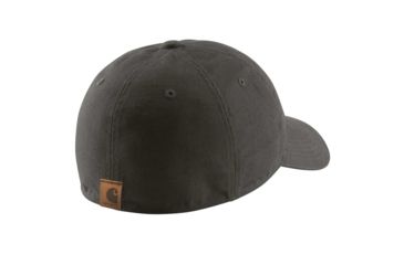 Image of Carhartt Rigby Stretch Fit Leatherette Patch Cap - Mens, Peat, Large-Extra Large, 103534-306-L-XL-