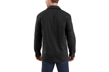 Image of Carhartt Ripstop Solid Shirt Jac - Mens, Black, Medium, 104146-001-REG-M