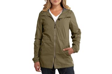 Image of Carhartt Rockford Jacket Regular - Womens, Military Olive, Large, 102388-396-L-REG