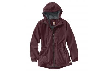 Image of Carhartt Rockford Jacket - Womens, Deep Wine, X-Small-REgular 102388-643-REG-XS