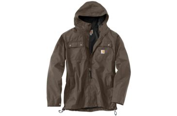 Image of Carhartt Rockford Rain Defender Jacket - Mens, Tarmac, Small, 100247-217-REG-S