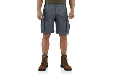 Image of Carhartt Rugged Cargo Short Relaxed Fit - Mens, Bluestone, 50 Waist 100277-470-50