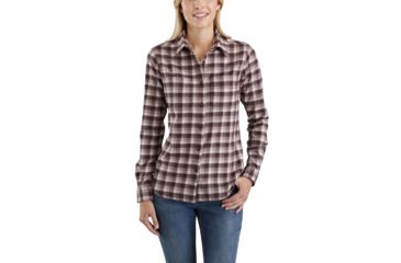 Image of Carhartt Rugged Flex Hamilton Shirt-Women's, Burlwood, Small, Regular, 103226-667-REG-S
