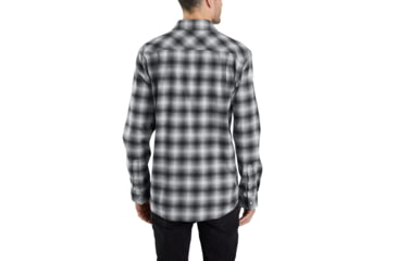 Image of Carhartt Rugged Flex Hamilton Snap Front Plaid - Mens, Shadow, Extra Large, 103855-029-REG-XL
