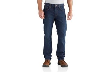 Image of Carhartt Rugged Flex Relaxed Straight Jean for Mens, Superior, 30/30 102804-498-30-30