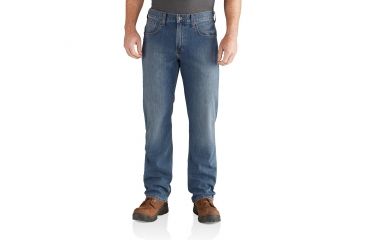 Image of Carhartt Rugged Flex Relaxed Straight Jean for Mens, Coldwater, 42/30 102804-964-30-42