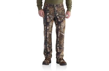 Image of Carhartt Rugged Flex Rigby Camo Dungaree for Mens, Realtree Xtra, 44/32 102288-977-32-44