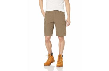 Image of Carhartt Rugged Flex Rigby Cargo Shorts - Men's, Dark Khaki, 35, 103542-253-35
