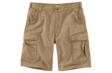 Image of Carhartt Rugged Flex Rigby Cargo Shorts - Men's, Dark Khaki, 30, 103542-253-30