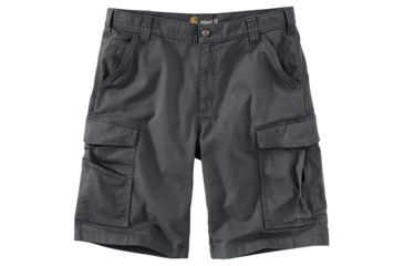 Image of Carhartt Rugged Flex Rigby Cargo Shorts - Men's, Shadow, 36, 103542-029-36