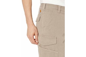 Image of Carhartt Rugged Flex Rigby Cargo Shorts - Men's, Tan, 35, 103542-232-35