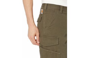 Image of Carhartt Rugged Flex Rigby Cargo Shorts - Men's, Tarmac, 35, 103542-217-35