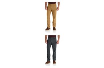 Image of Carhartt Rugged Flex Rigby Double-Front Pants - Men's, Hickory, Shadow