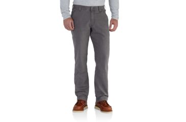 Image of Carhartt Rugged Flex Rigby Dungaree - Mens, Gravel, 35 Waist, 32 Inseam 102291-039-32-35