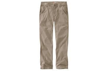 Image of Carhartt Rugged Flex Rigby Dungaree - Mens, Tan, 54 Waist, 32 Inseam 102291-232-32-35