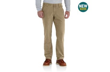 Image of Carhartt Rugged Flex Rigby Dungaree-Men's, Dark Khaki, 28-32, 102291-253-32-28
