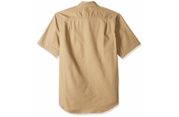 Image of Carhartt Rugged Flex Rigby Short Sleeve Work Shirt Regular - Mens, Dark Khaki, 4XL, 103555-253-4XL-REG