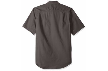 Image of Carhartt Rugged Flex Rigby Short Sleeve Work Shirt Regular - Mens, Gravel, 4XL, 103555-039-4XL-REG